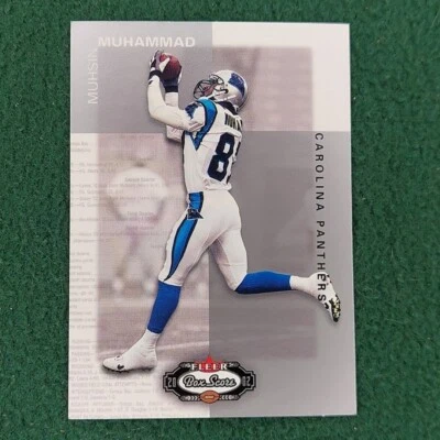 Muhsin Muhammad Carolina Panthers 2002 Fleer Box Score Football Card #37 - Image 1 of 4