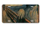 Aluminum License Plate - Edvard Munch The Scream - Ships From Usa
