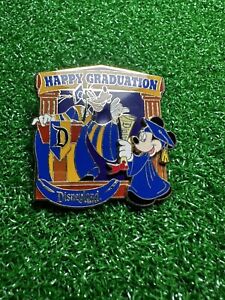 Disney Pin Trading Happy Graduation Mickey Goofy 2007