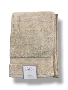 $15 Charisma Beige Classic Hands Towel Almond Shower Gym Bathroom Hand Towel - Picture 1 of 2