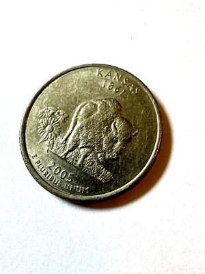 US Quarter 2005 Kansas Buffalo - Image 1 of 2