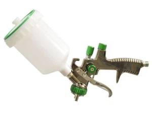 1,3 mm Lackierpistole Grün Autolack Klarlack Druckluft inkl. Zubehör Lackpoint - Bild 1 von 1