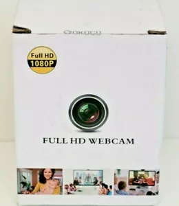 Webcam USB 1080P Full HD per PC desktop laptop web camera con microfono/FHD - Foto 1 di 2