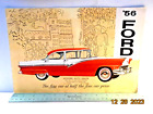 56 Ford Sales Brochure, original 16 page vgc