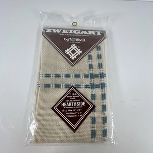 Zweigart "Hearthside" 14 Count Fabric 16X16” Large Pillow Polyacrylic NEW NIP - Picture 1 of 2