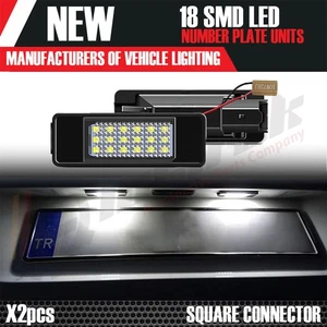 2x MERCEDES BENZ SPRINTER W906 VITO VIANO NUMBER PLATE LED LAMP WHITE LIGHT UK - Picture 1 of 7