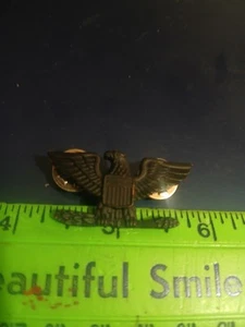 Single Large Subdued (Black) Colonel Rank Insignia - Navy Captain (25-511) - Picture 1 of 2