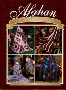 THE NEEDLECRAFT SHOP HB AFGHAN EXTRAVAGANZA 50 PRETTY DESIGNS - Picture 1 of 6