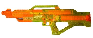 Nerf N-Strike Sonic Stampede ECS Transparent Green Blaster Neon Clear Parts - Picture 1 of 9