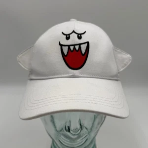 Universal Studios Super Nintendo World Boo Ghost Sombrero Snapback Sombrero Talla Única Blanco - Imagen 1 de 9