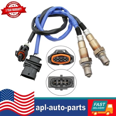 For 2012-2020 Chevrolet Sonic 1.4L 2013 -2021 Trax 2PCS Oxygen O2 Sensor Up+Down Foto 1 de 4