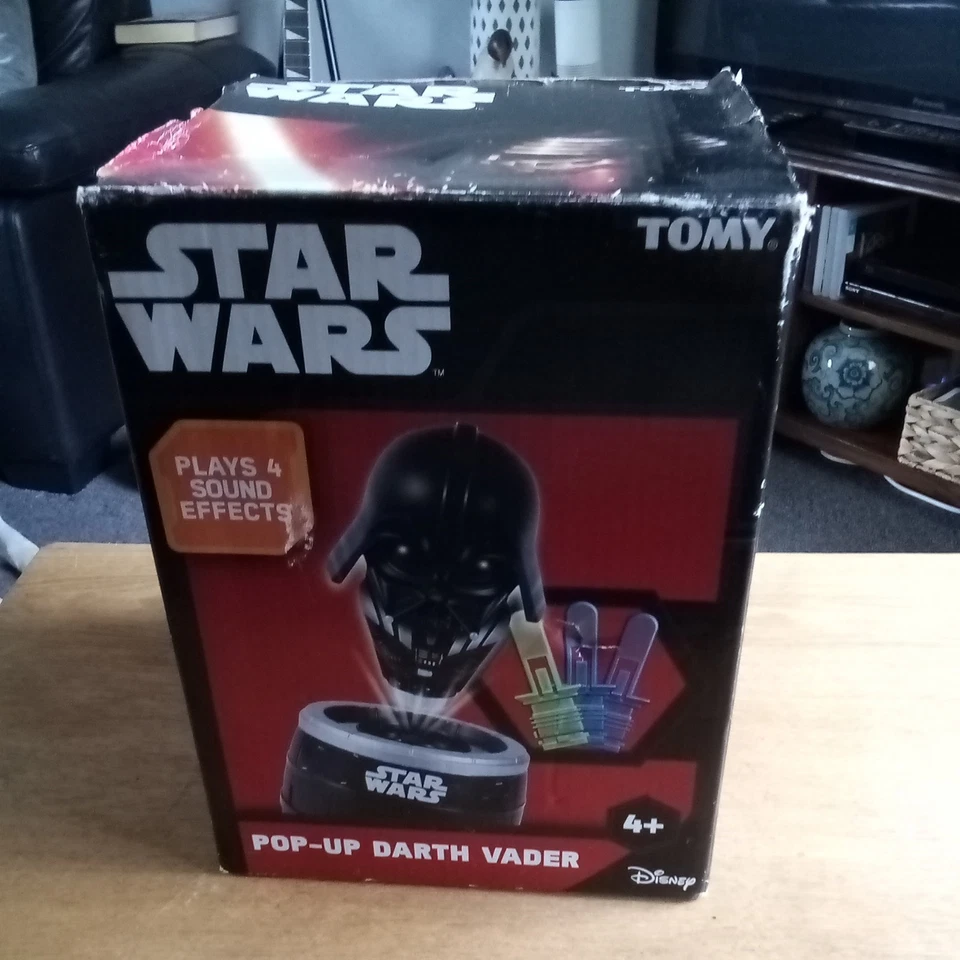 Disney Star Wars Pop Up Darth Vader Juego Tomy Pop-up 4 Efectos de Sonido - En Caja Foto 1 de 4
