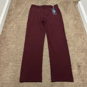Vineyard Vines Performance Breaker Pants Maroon Youth Size 12 - Picture 1 of 8