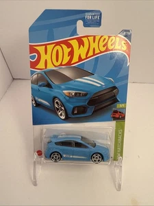 Hot Wheels Hatchbacks Ford Focus RS 3/5 41/250 Azul - Imagen 1 de 5