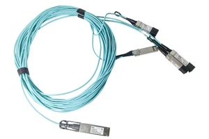 Kabel AOC Dell SFF-8665 QSFP28 100GbE do 4xSFF-8402 SFP28 25GbE 10m 2X5T6 - Zdjęcie 1 z 1