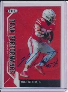 2019 HIT PEAK PERFORMANCE RED #/D 3/25 AUTO MIKE WEBER JR OHIO ST COWBOYS - Picture 1 of 1