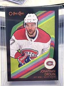 JONATHAN DROUIN 2023-24 O-Pee-Chee OPC Retro Black /100 - Picture 1 of 2