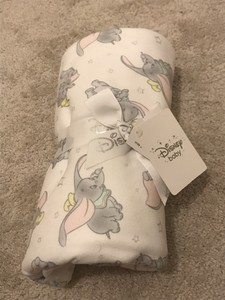 dumbo white fleece blanket