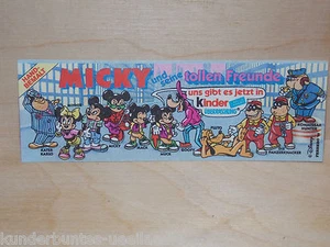 BPZ D 1989 Micky und seine tollen Freunde BPZ - Bild 1 von 2