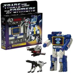Transformers Retro G1 40th Soundwave Laserbeak Ravage Action Figure New In Hand - Picture 1 of 5