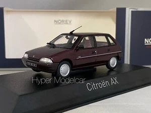 NOREV 1/43 CITROEN AX TEN 1992 DOLMEN DARK RED ART.155163 - Picture 1 of 2