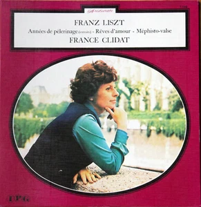IPG 7.149 FRANCE CLIDAT plays LISZT LP France MINT - Imagen 1 de 4