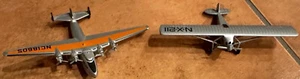Lot of 2: CORGI Die-Casts Vintage Aircraft Spirit of St. Louis and PanAm Clipper - Picture 1 of 4