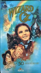 The Wizard of Oz (1939) 50th Anniversary VHS Video 1989 Tape- New / Sealed - Picture 1 of 2