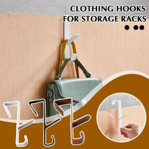Space Saving Door Hook Organization Easy Install Clothes Hook Supplies^ O2W9 - Picture 1 of 23