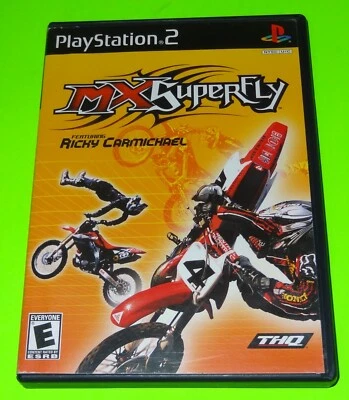 MX Super Fly 🔥🔥 (PS2, 2002)  🎮🎮 Black Label *CIB* Complete*✅✅  - Image 1 of 3