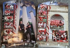 (2) Husker Posters - 1997 Nebraska Cornhuskers Football Season Schedule