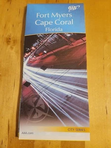 FORT MYERS CAPE CORAL FLORIDA FL City Series Map AAA Road Tour Map NEW - Picture 1 of 2