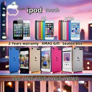 🎁NEW-Apple iPod Touch 5th/6th/7th Generation 64/128/256GB All colors-Sealed lot - Picture 1 of 34