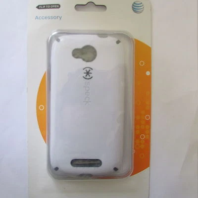 Nuevo Auténtico Estuche Speck CandyShell Grip HTC One VX Blanco/Gris  Foto 1 de 4