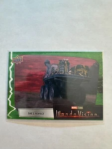 Marvel MCU Upperdeck Wandavision She's Perfect Green /225 - Bild 1 von 2