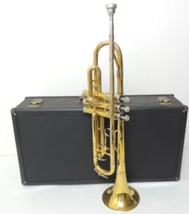 Trompeta King Bb 600🎺 1977 Cleveland EXTRAS Bach 5c boquilla, estuche SN 642821 - Imagen 1 de 14
