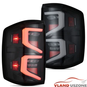 Fits Silverado1500 2500 3500 2014-2018 LED Tail Lights DRL w/Dynamic Left+Right - Picture 1 of 16