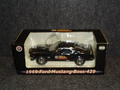 Ford Mustang Boss 429 1969 fundido a presión Hot Rod Crown Premiums 1/24 Napa autopartes Foto 1 de 4