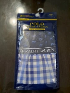 Polo Ralph Lauren A5868 Kids Blue 2-Pack Woven Boxers Size Small - Picture 1 of 3