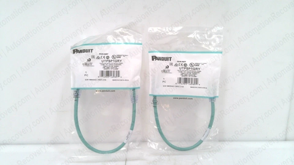 ПАТЧ-ШНУР PANDUIT UTPSP1GRY ETHERNET, 1 ФУТ, СМ. ОПИСАНИЕ NO331292 - Изображение 1 из 4