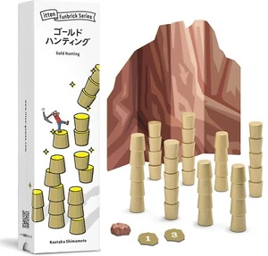 Gold Hunting 2 ppl 10 mins itten Funbrick Series 02 Board Game New from Japan - Picture 1 of 5