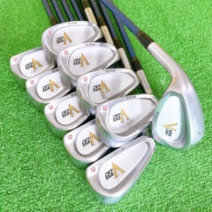 Lefty TaylorMade V-721 Mid-size Iron Set of 10 3-SW FLEX-TWIST Graphite Flex R - Picture 1 of 13