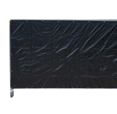 Heras Fence Tarpaulins ECONOMY 100gsm, Fence Tarp, Temporary fence cover.