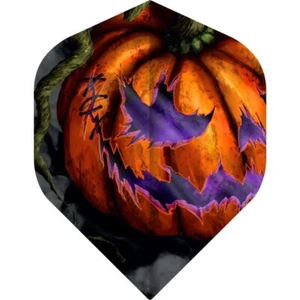 Designa Halloween Pumpkin King Horror Show Dardos Vuelos (3 juegos - 9 vuelos) - Imagen 1 de 1