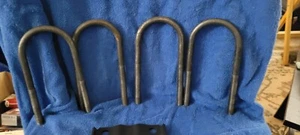 Set of 4 Trailer Axle U Bolts by Performance 7" X 1/2" - Picture 1 of 6