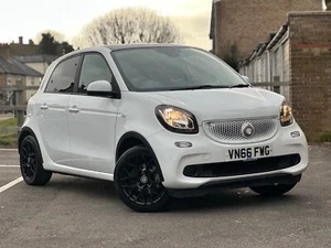 2016 Smart Forfour 0.9T Edition White Euro 6 (s/s) 5dr H/BACK Petrol Automatic - Picture 1 of 21
