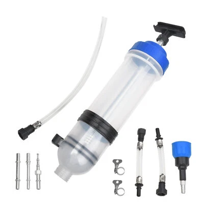 1.5 litre gear oil hand pump suction vacuum transfer syringe gun oil suction - Image 1 of 4