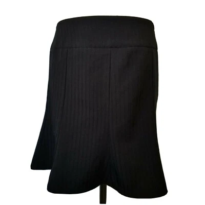 Falda de trabajo profesional acampanada lápiz recta negra Speechless talla 9 Foto 1 de 4
