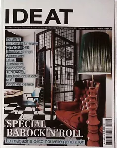French IDEAT #89 12/2011 Lighting Deco & Design BAROCK'N'ROLL Zaha Hadid @ NEW - Picture 1 of 8