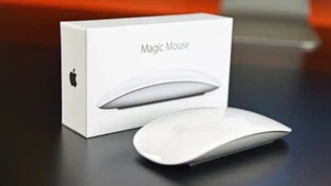 Apple Magic Mouse - Weiß Multi-Touch Oberfläche - einmal benutzt - Bild 1 von 1